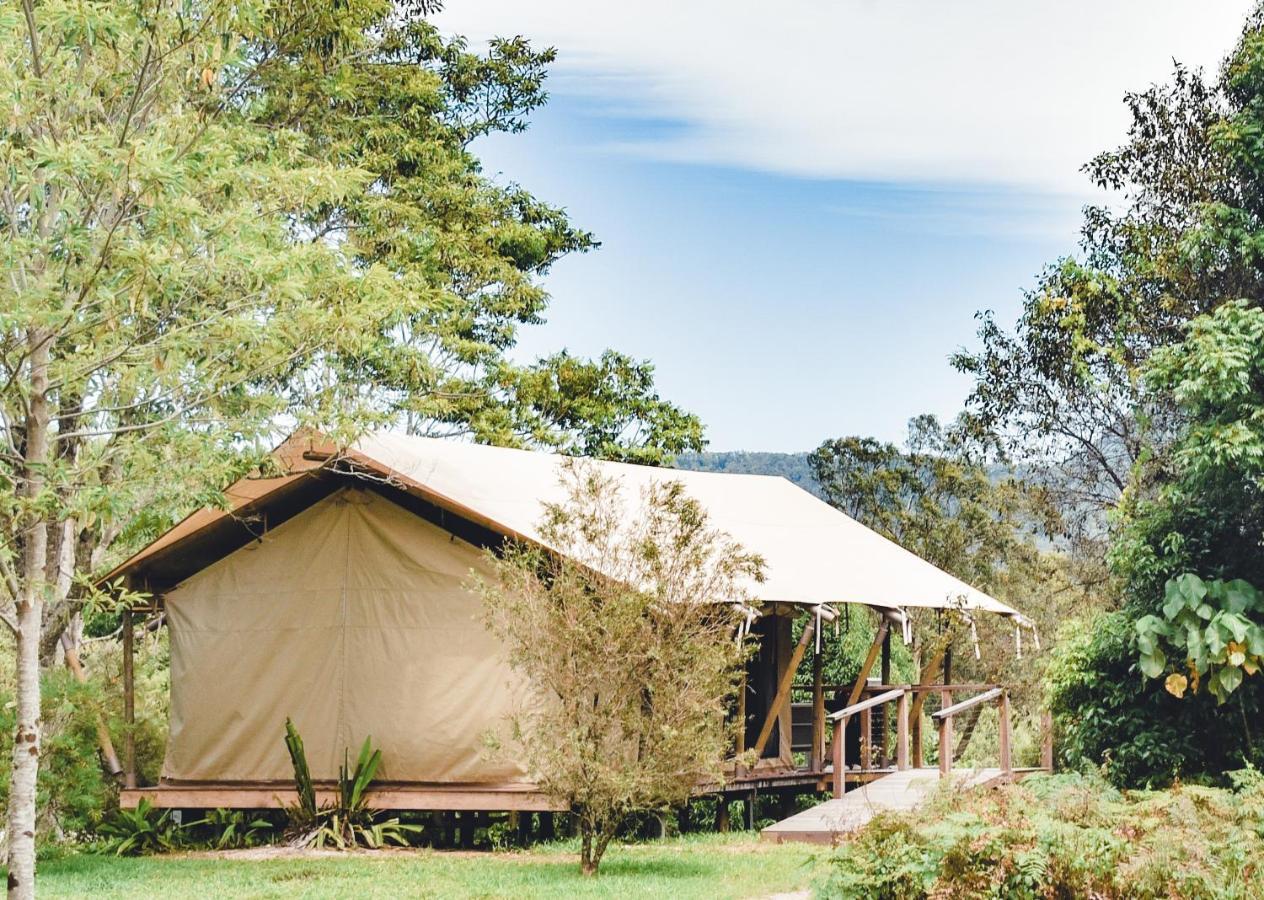 Silk Pavilions Glamping Mount Burrell Bagian luar foto